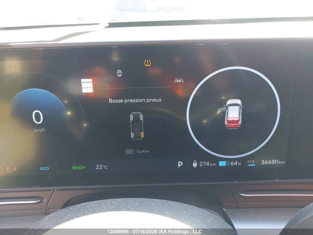 12656998 :رقم المزاد ، KM8HC3A6XSU023386 vin ، 2025 Hyundai Kona Sel مزاد بيع