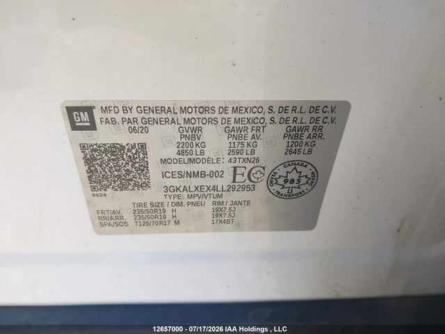 GMC Terrain Denali 2020 3GKALXEX4LL292953 Image 8