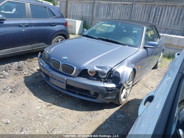 12657002 :رقم المزاد ، WBABS33461JY57452 vin ، 2001 Bmw 325 Ci مزاد بيع