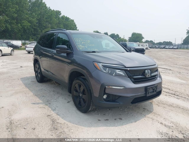 12657006 :رقم المزاد ، 5FNYF6H87NB504259 vin ، 2022 Honda Pilot Trailsport مزاد بيع
