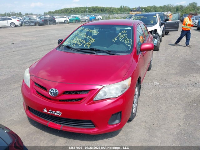12657009 :رقم المزاد ، 2T1BU4EE8BC620290 vin ، 2011 Toyota Corolla Ce مزاد بيع