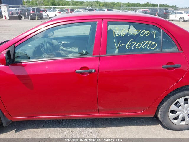 12657009 :رقم المزاد ، 2T1BU4EE8BC620290 vin ، 2011 Toyota Corolla Ce مزاد بيع