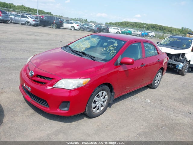 12657009 :رقم المزاد ، 2T1BU4EE8BC620290 vin ، 2011 Toyota Corolla Ce مزاد بيع