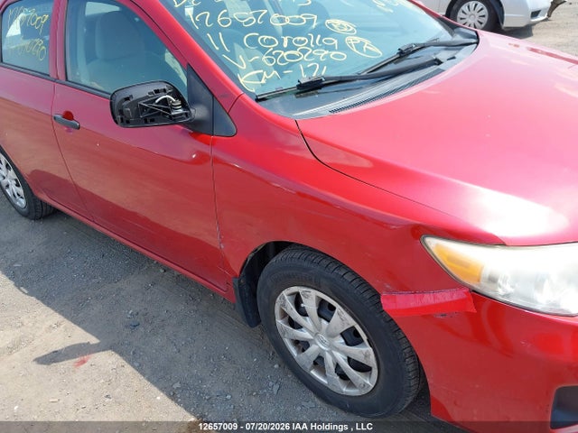 12657009 :رقم المزاد ، 2T1BU4EE8BC620290 vin ، 2011 Toyota Corolla Ce مزاد بيع