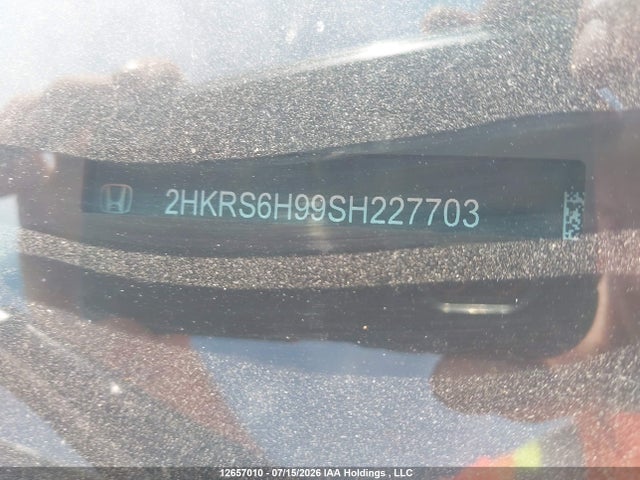 Продажа на аукционе авто 2025 Honda Cr-v Sport Touring, vin: 2HKRS6H99SH227703, номер лота: 12657010