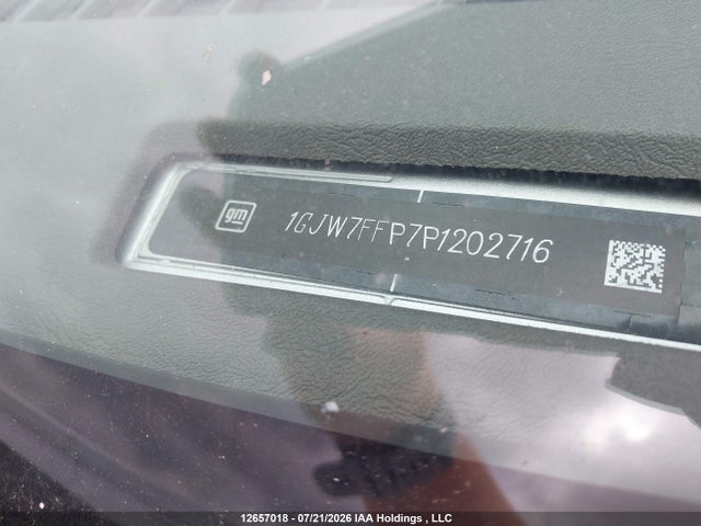1GJW7FFP7P1202716 GMC Savana G2500 Lt