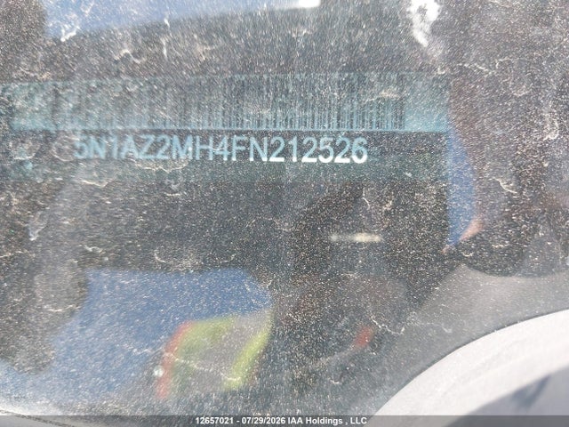 Nissan Murano 2015 5N1AZ2MH4FN212526 Image 17