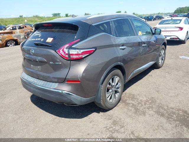 Nissan Murano 2015 5N1AZ2MH4FN212526 Image 4