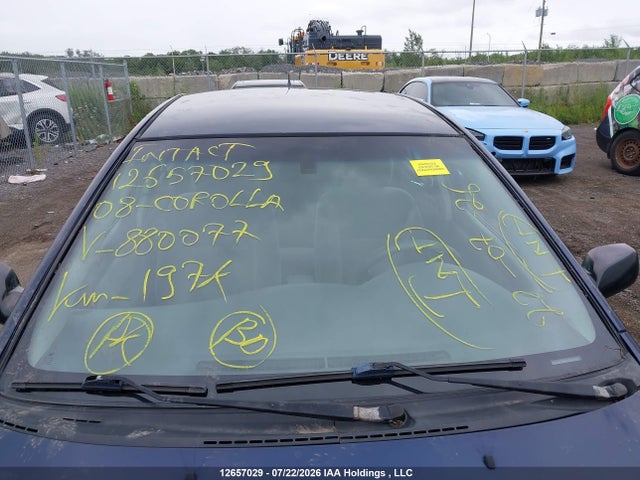 Продаж на аукціоні авто 2008 Toyota Corolla Ce, vin: 2T1BR32E28C880077, номер лоту: 12657029