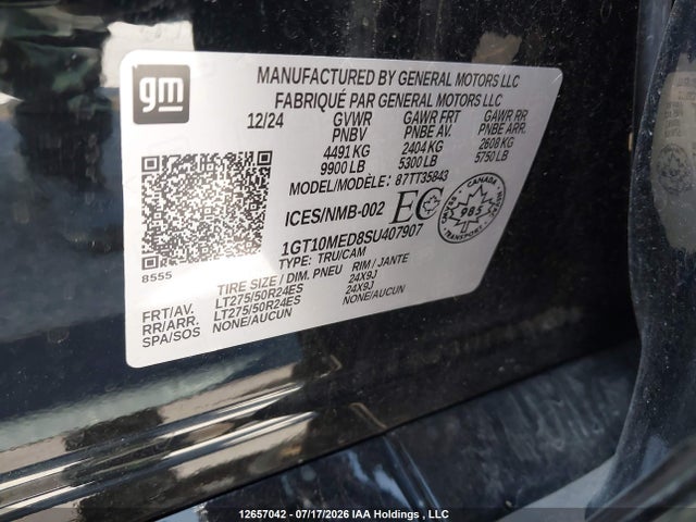 1GT10MED8SU407907 GMC SIERRA DENALI