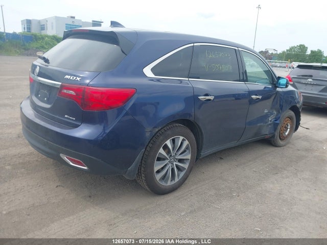 Продажа на аукционе авто 2016 Acura Mdx Navigation Package, vin: 5FRYD4H43GB507507, номер лота: 12657073