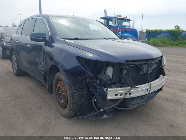 Продажа на аукционе авто 2016 Acura Mdx Navigation Package, vin: 5FRYD4H43GB507507, номер лота: 12657073