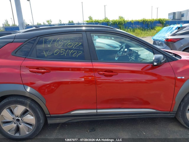 12657077 :رقم المزاد ، KM8K23AG4KU051427 vin ، 2019 Hyundai Kona Sel مزاد بيع