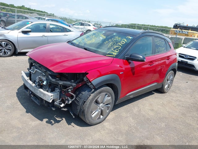12657077 :رقم المزاد ، KM8K23AG4KU051427 vin ، 2019 Hyundai Kona Sel مزاد بيع