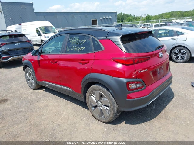 12657077 :رقم المزاد ، KM8K23AG4KU051427 vin ، 2019 Hyundai Kona Sel مزاد بيع