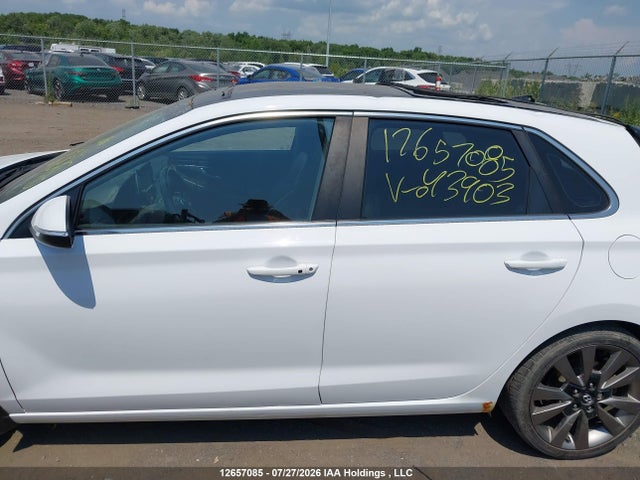 Продаж на аукціоні авто 2018 Hyundai Elantra Gt Sport, vin: KMHH55LC6JU043903, номер лоту: 12657085