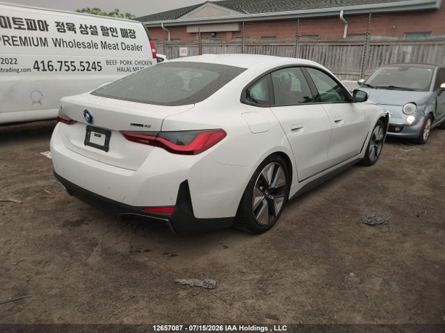 Auction sale of the 2024 Bmw I4 Xdrive40, vin: WBY83FB07RFS65341, lot number: 12657087