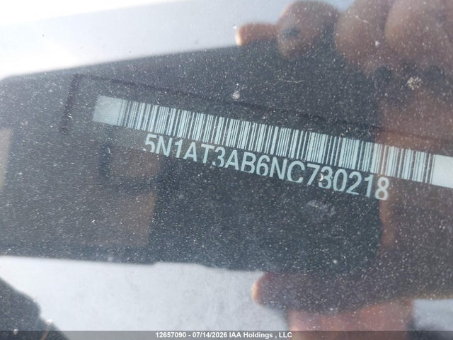 2022 Nissan Rogue S მანქანა იყიდება აუქციონზე, vin: 5N1AT3AB6NC730218, აუქციონის ნომერი: 12657090