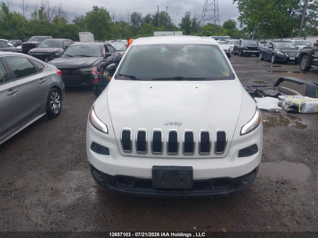 12657103 :رقم المزاد ، 1C4PJLAB9FW612281 vin ، 2015 Jeep Cherokee مزاد بيع
