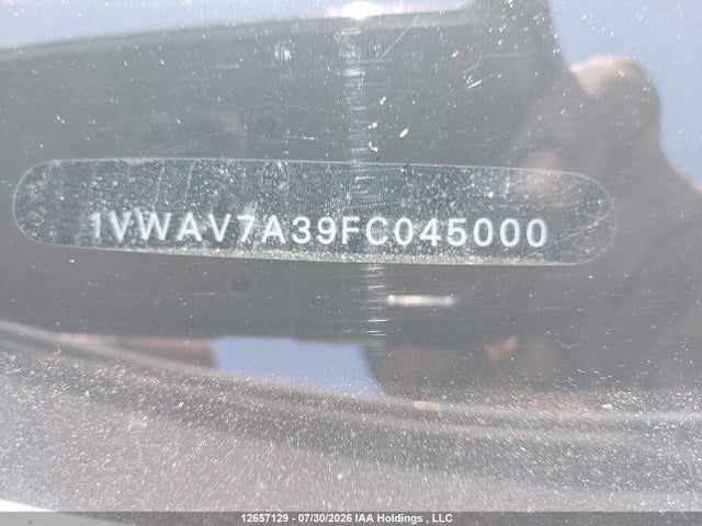 Volkswagen PASSAT S 2015 1VWAV7A39FC045000 Image 19