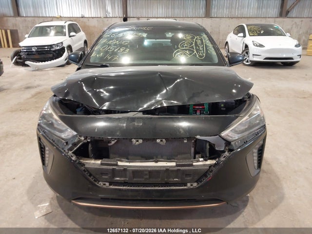 12657132 :رقم المزاد ، KMHC85LH2HU015183 vin ، 2017 Hyundai Ioniq Limited مزاد بيع