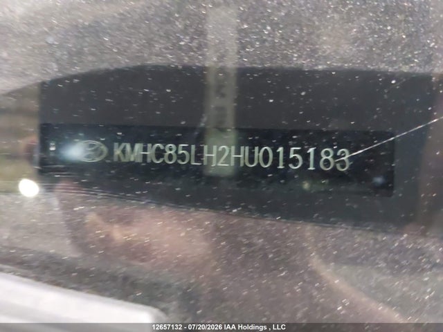 12657132 :رقم المزاد ، KMHC85LH2HU015183 vin ، 2017 Hyundai Ioniq Limited مزاد بيع