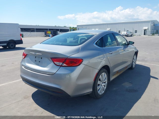 Продажа на аукционе авто 2015 Chrysler 200 Lx, vin: 1C3CCCFB0FN550006, номер лота: 12657135