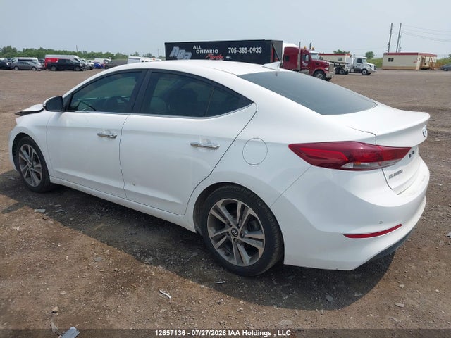 Продаж на аукціоні авто 2018 Hyundai Elantra Limited, vin: KMHD84LF7JU679031, номер лоту: 12657136