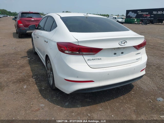 Продаж на аукціоні авто 2018 Hyundai Elantra Limited, vin: KMHD84LF7JU679031, номер лоту: 12657136