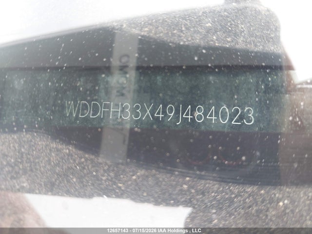 12657143 :رقم المزاد ، WDDFH33X49J484023 vin ، 2009 Mercedes-benz B 200 مزاد بيع