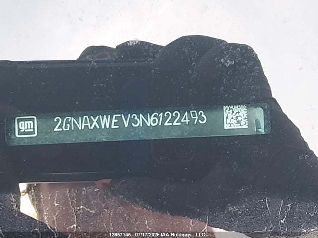 Chevrolet EQUINOX RS 2022 2GNAXWEV3N6122493 Image 9