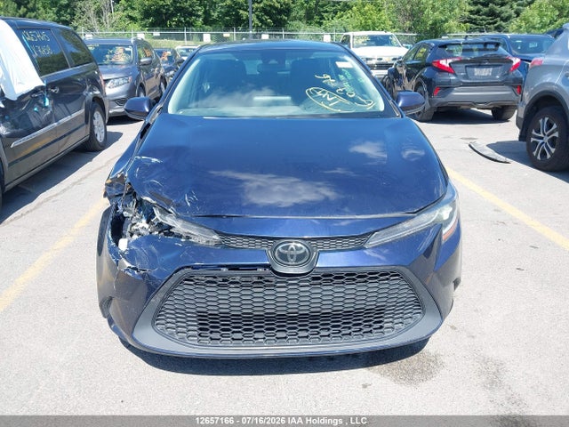 2022 Toyota Corolla Le მანქანა იყიდება აუქციონზე, vin: 5YFBPMBEXNP338734, აუქციონის ნომერი: 12657166
