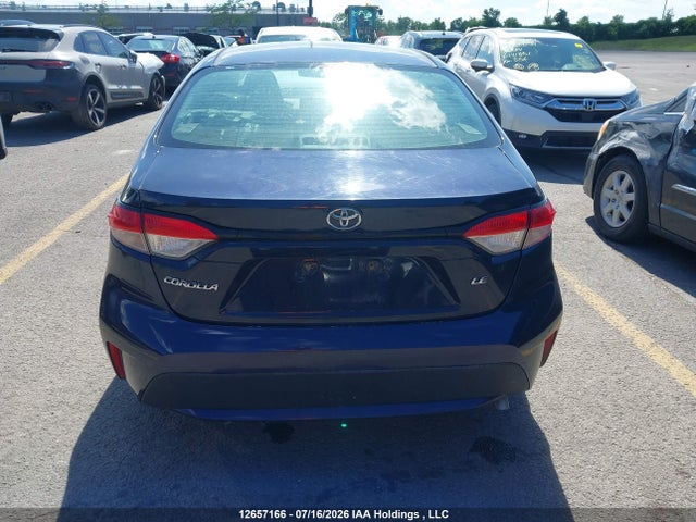 2022 Toyota Corolla Le მანქანა იყიდება აუქციონზე, vin: 5YFBPMBEXNP338734, აუქციონის ნომერი: 12657166