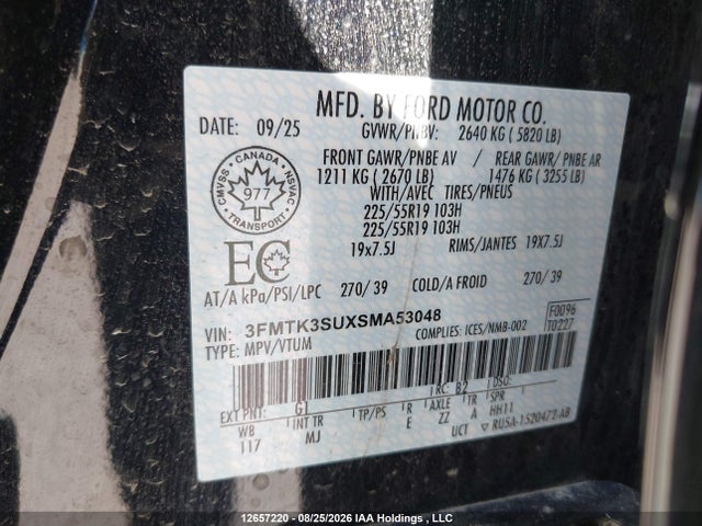 Ford Mustang Mach-e Premium 2025 3FMTK3SUXSMA53048 Image 24