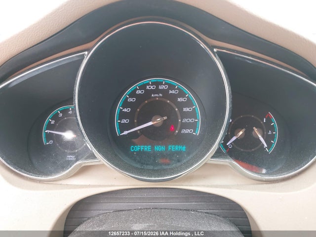 12657233 :رقم المزاد ، 1G1ZD5E04AF209590 vin ، 2010 Chevrolet Malibu Lt Platinum Edition مزاد بيع