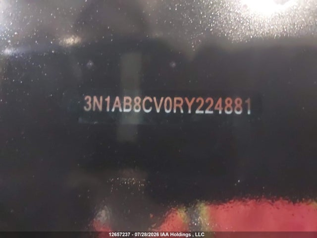 3N1AB8CV0RY224881 Nissan SENTRA SV
