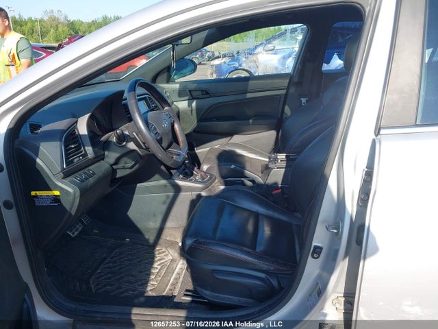 12657253 :رقم المزاد ، KMHD04LB5HU292301 vin ، 2017 Hyundai Elantra Sport مزاد بيع
