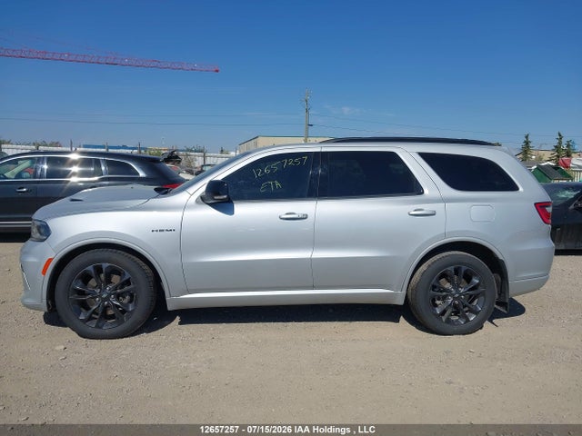 12657257 :رقم المزاد ، 1C4SDJCT2PC639773 vin ، 2023 Dodge Durango R/t Plus مزاد بيع