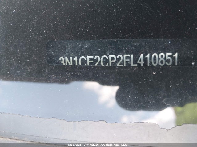 2015 Nissan Versa Note 1.6 S/1.6 Sl/1.6 Sr/1.6 Sv მანქანა იყიდება აუქციონზე, vin: 3N1CE2CP2FL410851, აუქციონის ნომერი: 12657263