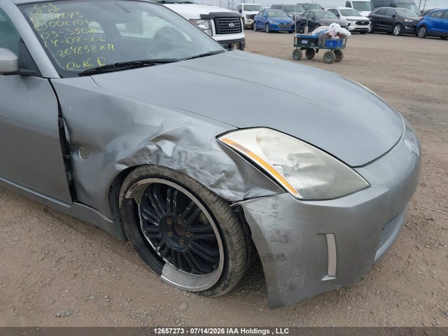 Продажа на аукционе авто 2003 Nissan 350z Touring, vin: JN1AZ34E33T002106, номер лота: 12657273