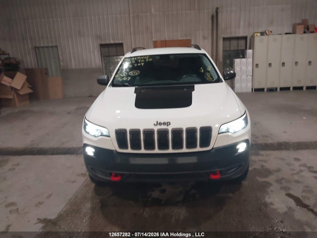 2019 Jeep Cherokee Trailhawk მანქანა იყიდება აუქციონზე, vin: 1C4PJMBN3KD214309, აუქციონის ნომერი: 12657282