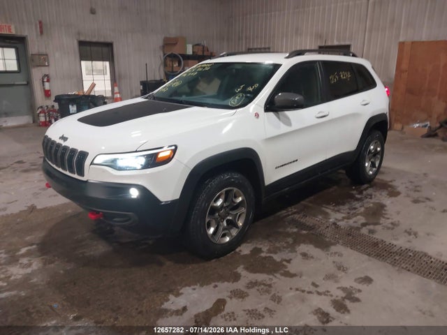 2019 Jeep Cherokee Trailhawk მანქანა იყიდება აუქციონზე, vin: 1C4PJMBN3KD214309, აუქციონის ნომერი: 12657282