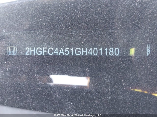 Honda Civic 2016 2HGFC4A51GH401180 Image 18