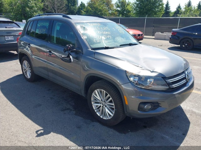 Auction sale of the 2016 Volkswagen Tiguan Comfortline/highline/special Edition, vin: WVGJV7AX4GW601344, lot number: 12657303