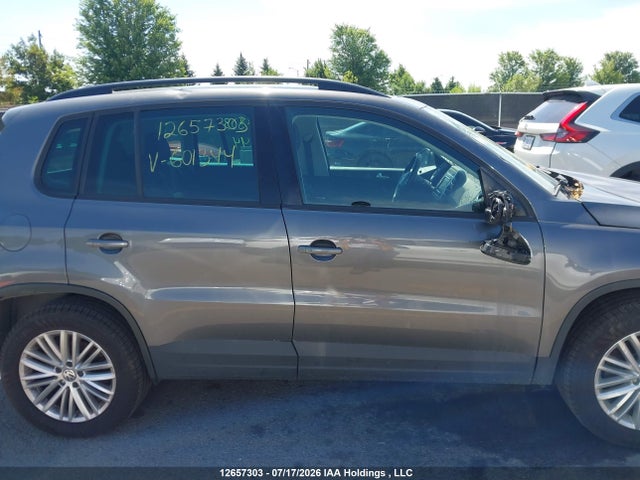 12657303 :رقم المزاد ، WVGJV7AX4GW601344 vin ، 2016 Volkswagen Tiguan Comfortline/highline/special Edition مزاد بيع