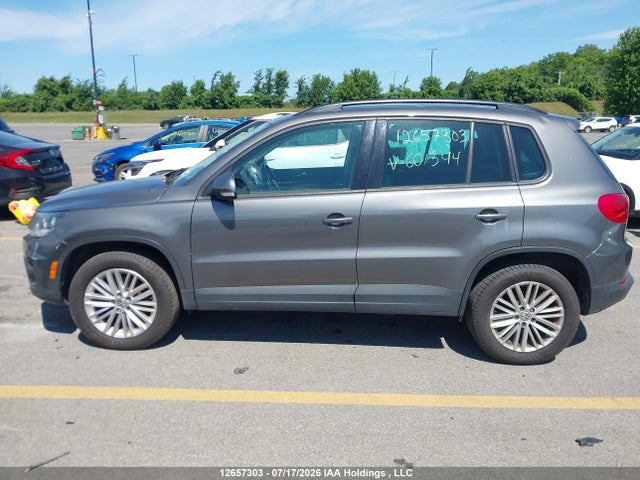 12657303 :رقم المزاد ، WVGJV7AX4GW601344 vin ، 2016 Volkswagen Tiguan Comfortline/highline/special Edition مزاد بيع