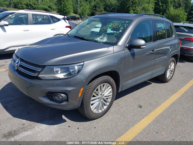 12657303 :رقم المزاد ، WVGJV7AX4GW601344 vin ، 2016 Volkswagen Tiguan Comfortline/highline/special Edition مزاد بيع