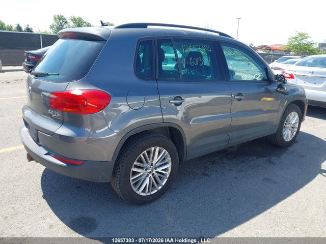 12657303 :رقم المزاد ، WVGJV7AX4GW601344 vin ، 2016 Volkswagen Tiguan Comfortline/highline/special Edition مزاد بيع
