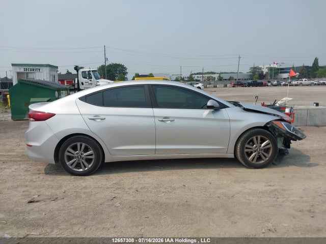 2018 Hyundai Elantra Sel/value/limited მანქანა იყიდება აუქციონზე, vin: KMHD84LF0JU514583, აუქციონის ნომერი: 12657308