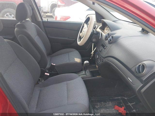 Aukcja sprzedaży 2007 Chevrolet Aveo Ls, vin: KL1TD55607B103260, numer aukcji: 12657332
